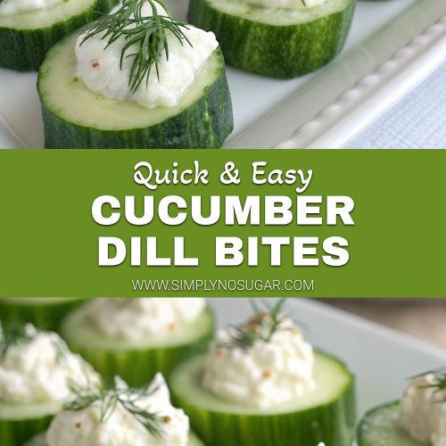 Cucumber Dill Bites (Cream Cheese and Yogurt) pinterest