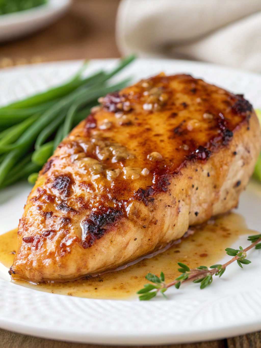 Honey Dijon Baked Chicken Breast