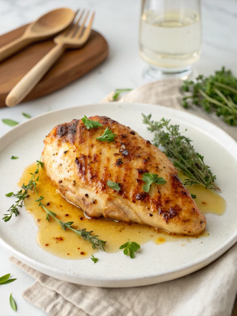 Honey Dijon Baked Chicken Breast