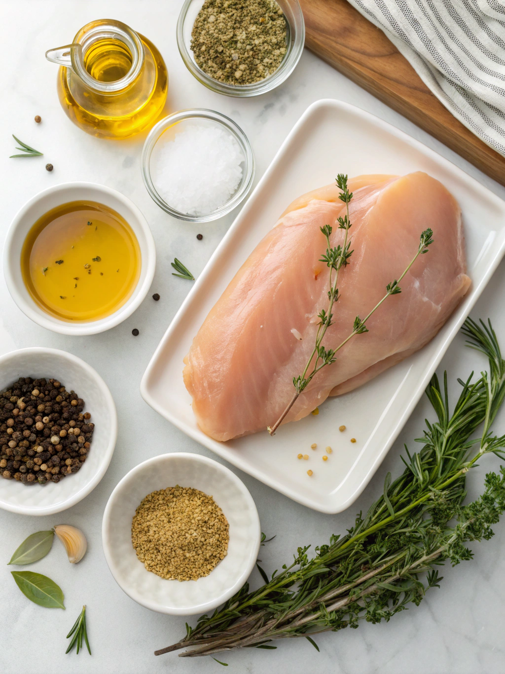 Honey Dijon Baked Chicken Breast Ingredients