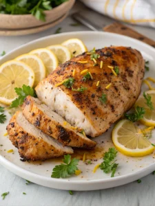 Lemon Pepper Baked Chicken Breast