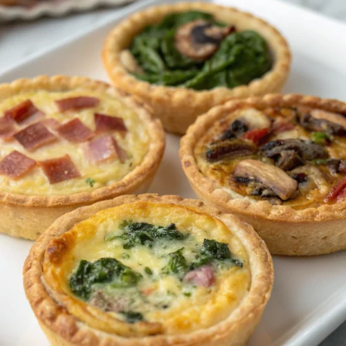 Mini Quiches (Various Fillings) 1