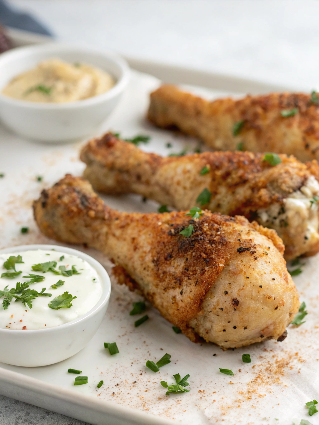 Ranch Baked Chicken Drumsticks
