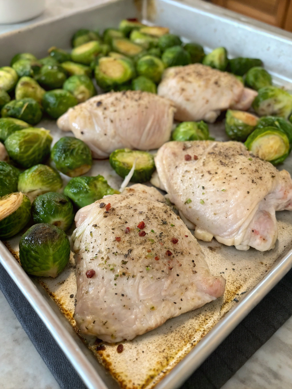Sheet-Pan-Chicken-Thighs-and-Brussels-Sprouts-ingredients