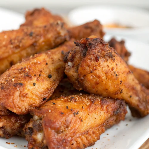 Simple Seasoned Baked Chicken Wings 1