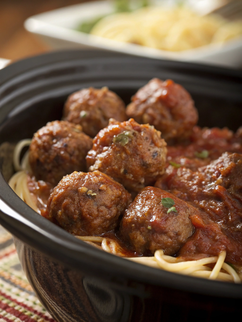 Slow Cooker Mini-Meatballs