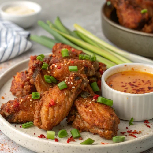 Spicy Baked Chicken Wings