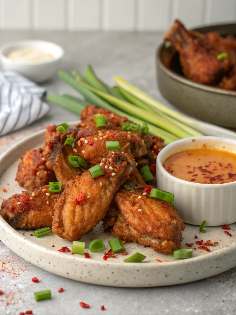 Spicy Baked Chicken Wings