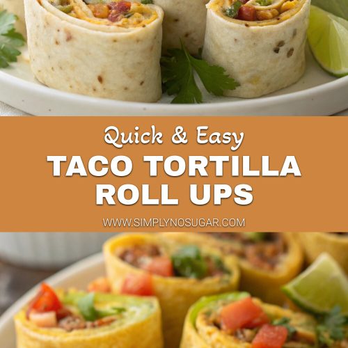 Taco Tortilla Roll Ups pinterest