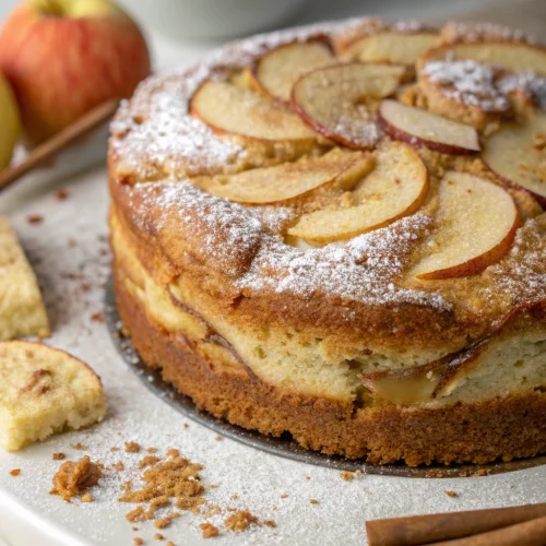 Amish Apple Cake 1