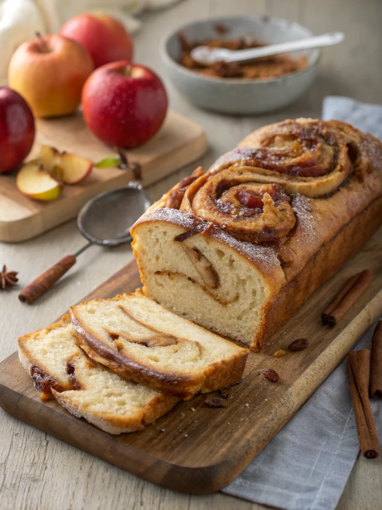 Apple Butter Swirl Bread