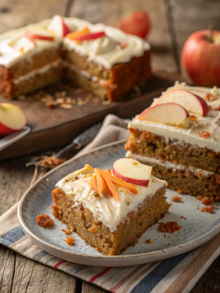 Apple Carrot Cake