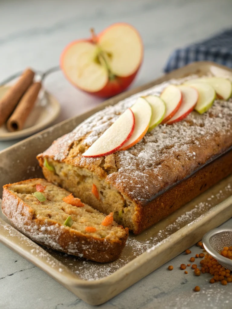 Apple Carrot Zucchini Bread
