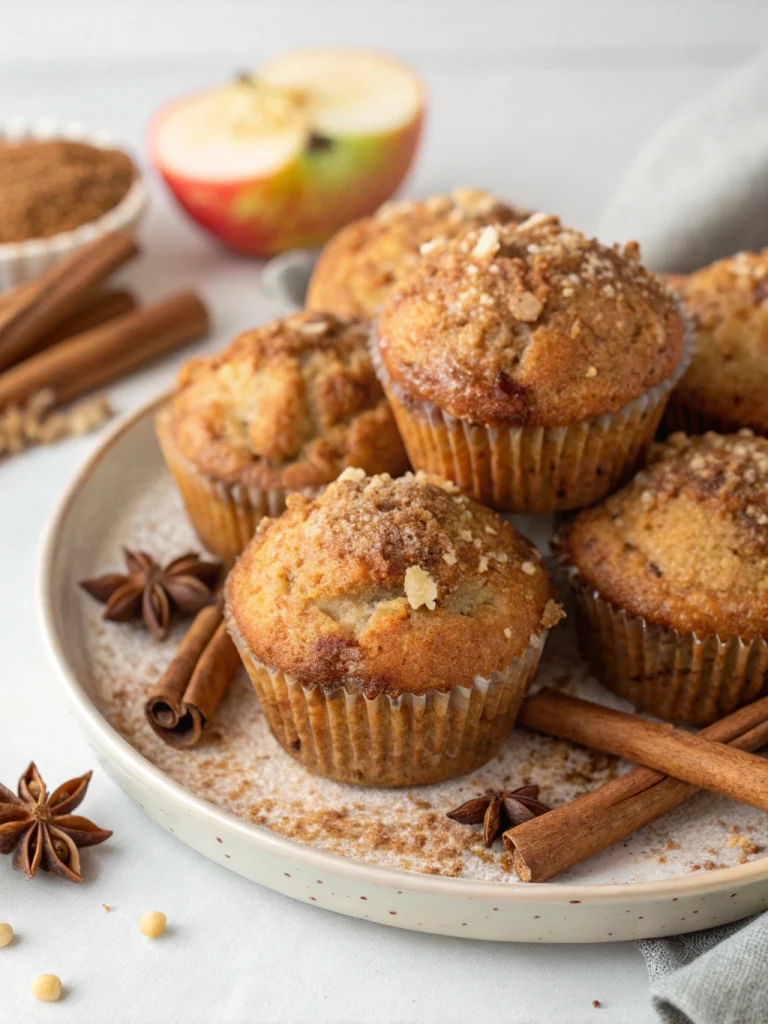Apple Chai Spice Muffins