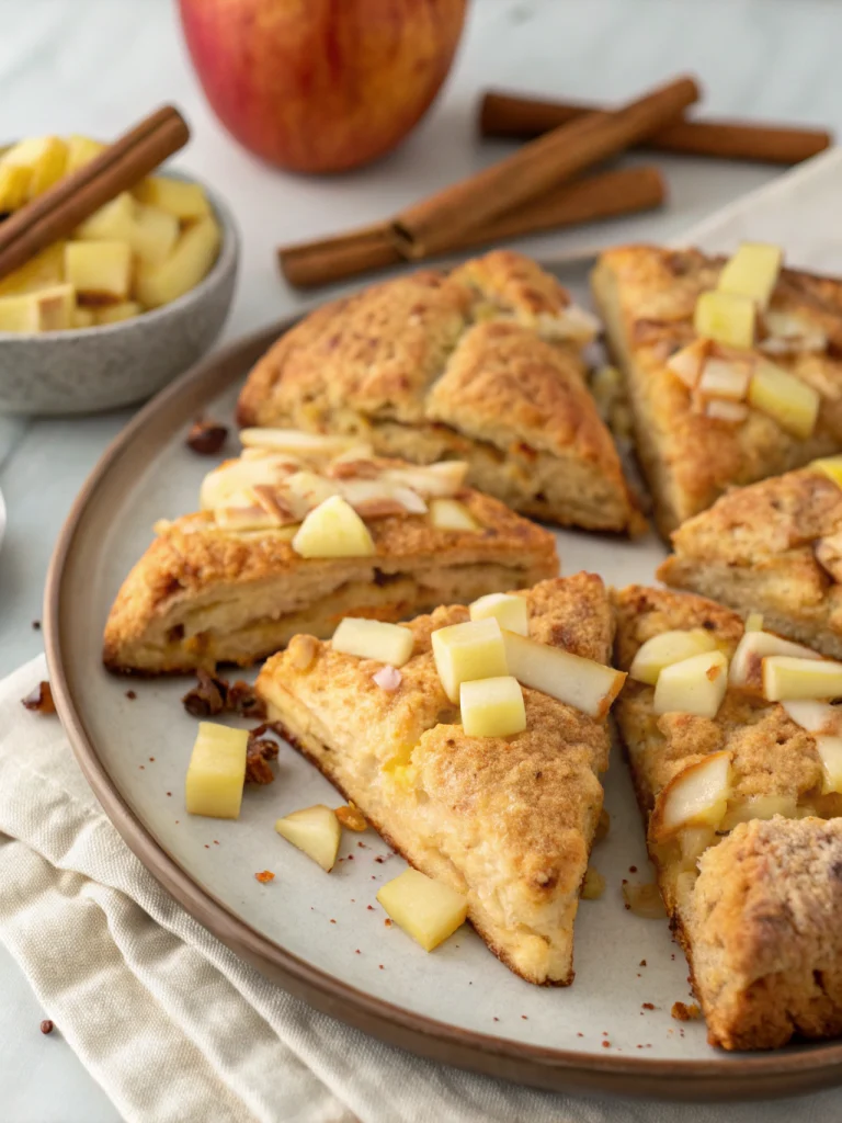 Apple Cheddar Scones