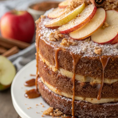 Apple Cider Donut Cake 1