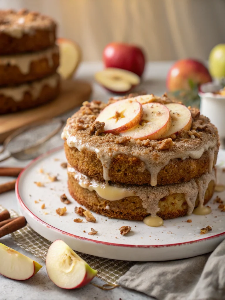 Apple Cider Donut Cake