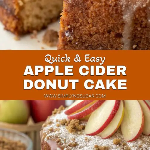 Apple Cider Donut Cake pinterest