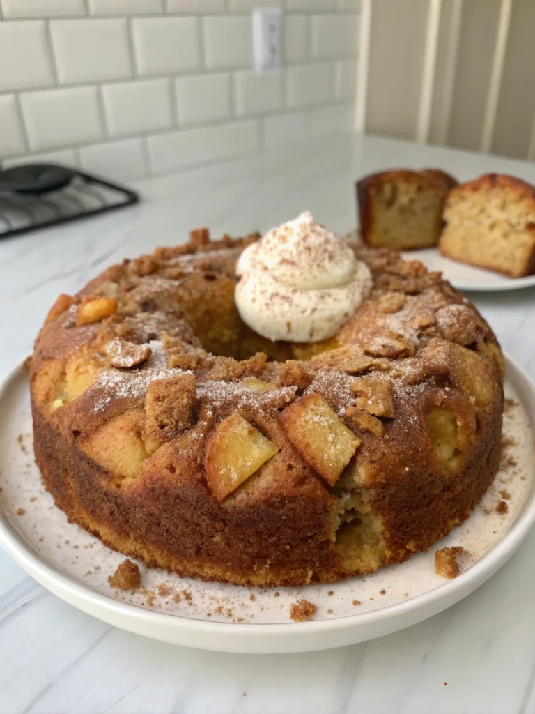 Apple Cider Doughnut Cake