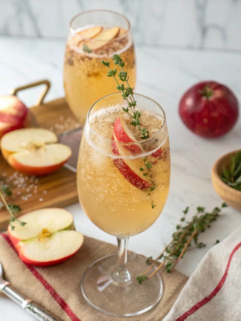 Apple Cider Mimosa