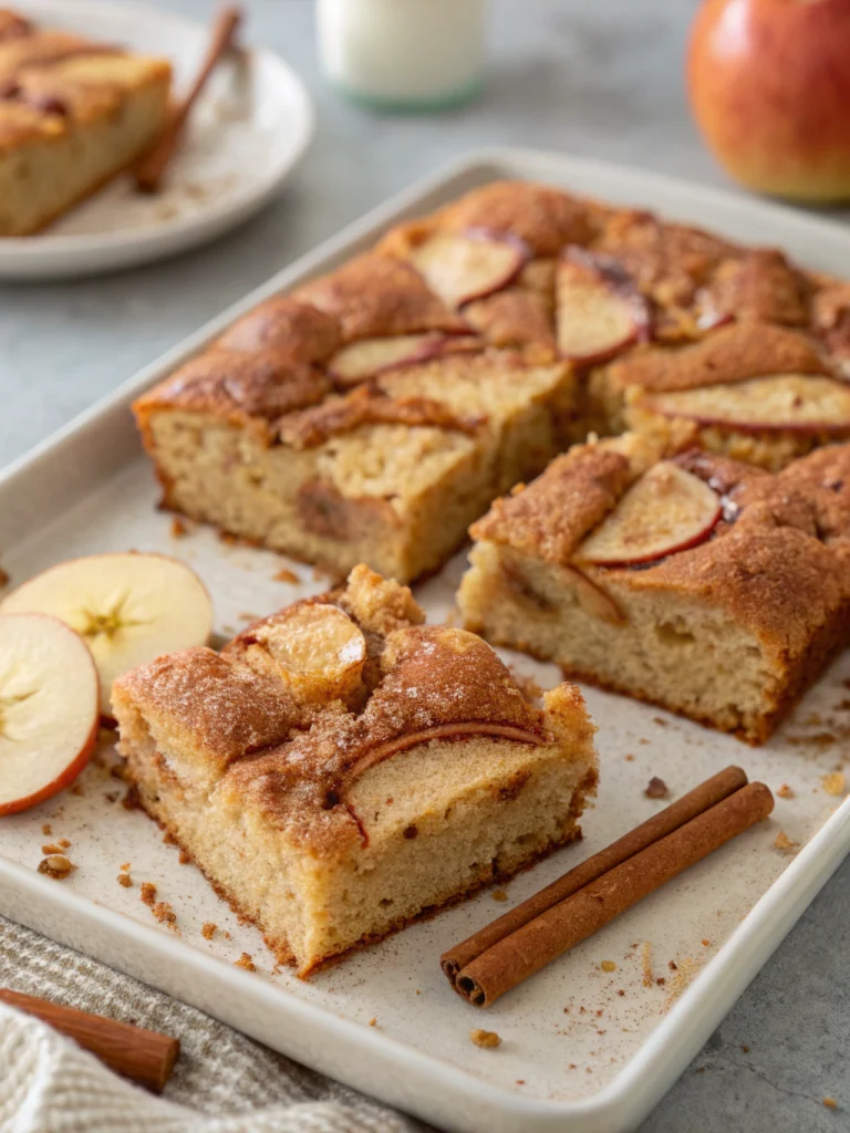 Apple Cinnamon Sheet Cake