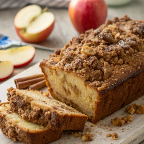 Apple Cinnamon Streusel Bread 1