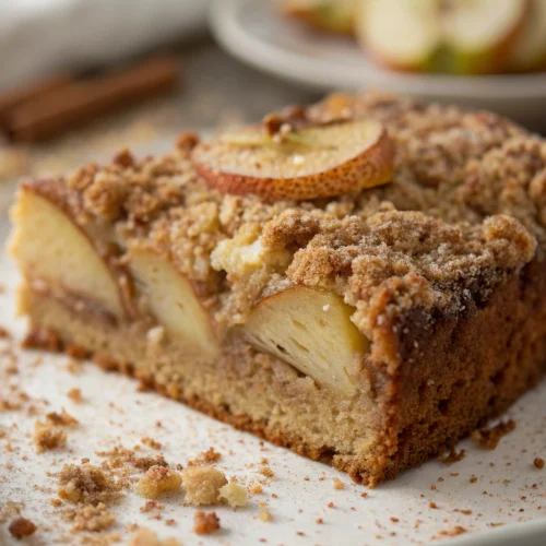 Apple Coffee Cake with Streusel Topping 1