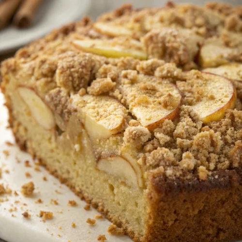 Apple Coffee Cake with Streusel Topping 1
