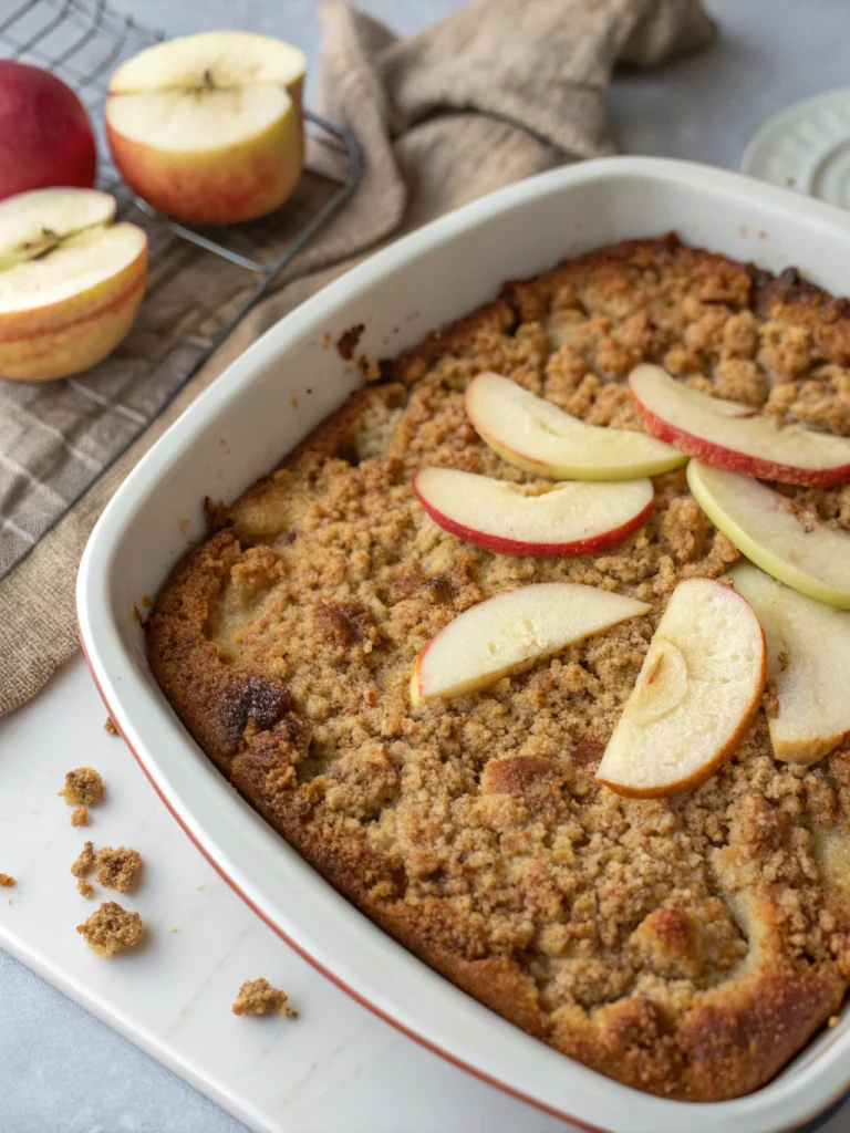 Apple Coffee Cake with Streusel Topping