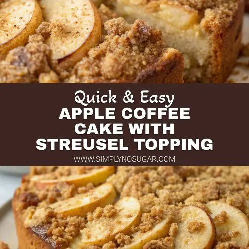 Apple Coffee Cake with Streusel Topping pinterest