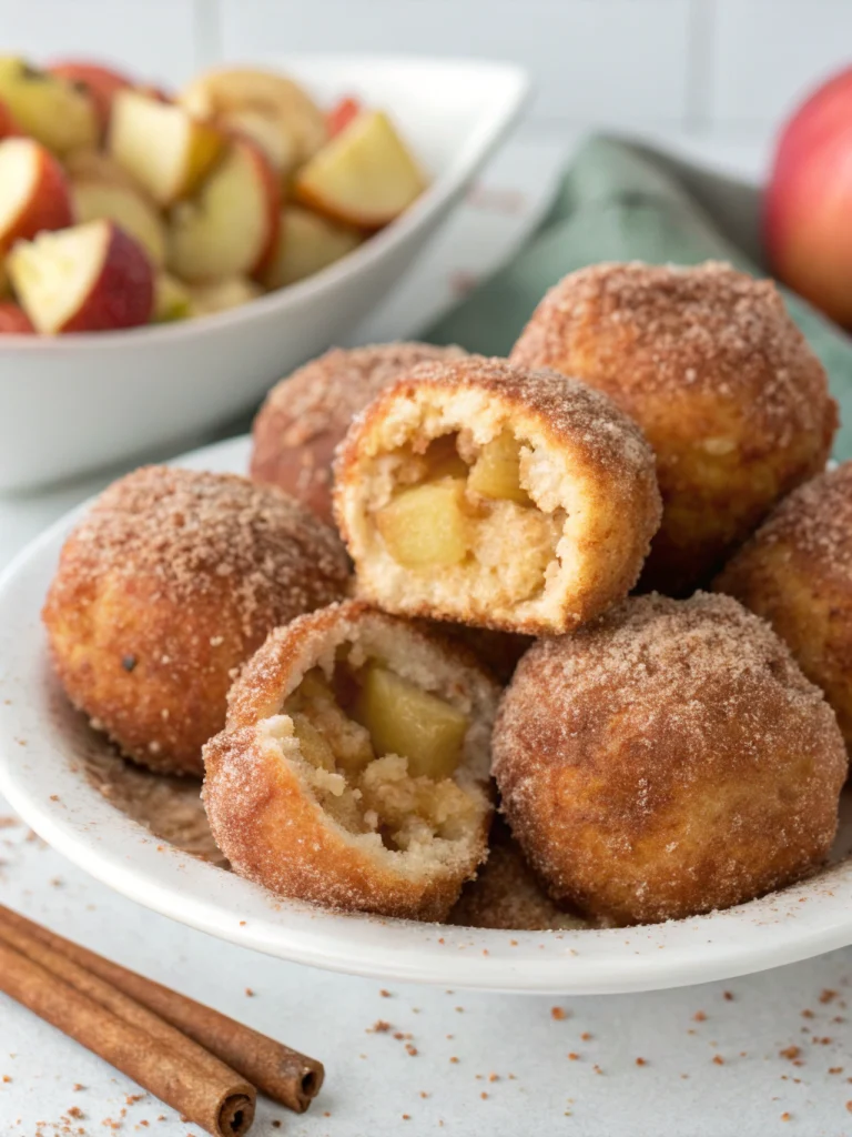 Apple Crisp Donut Holes