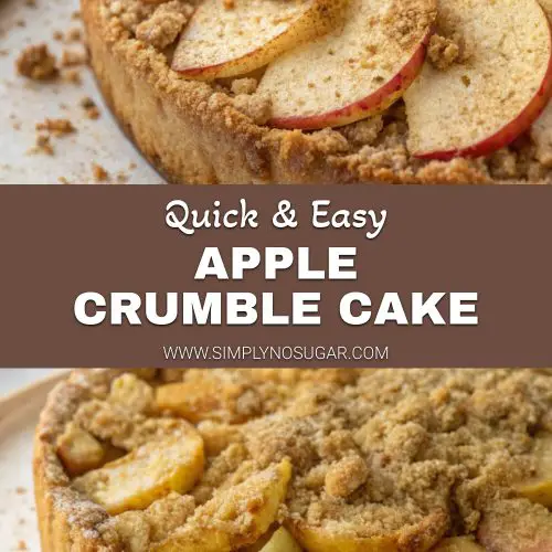 Apple Crumble Cake pinterest