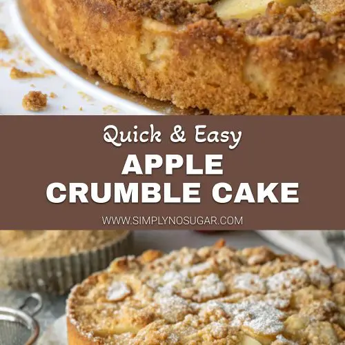 Apple Crumble Cake pinterest