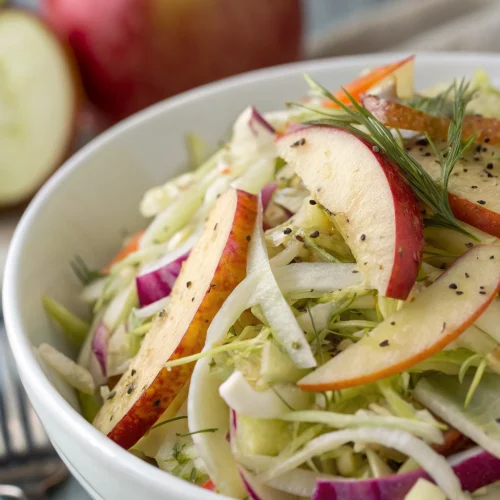 Apple Fennel Slaw 1