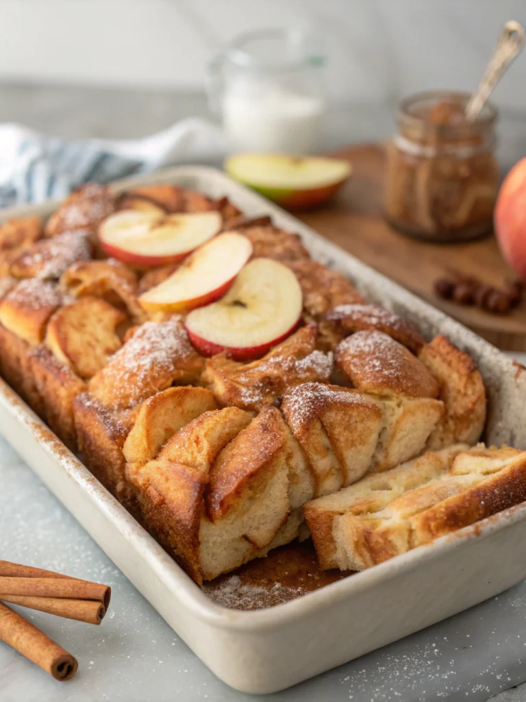 Apple Fritter Pull-Apart Bread