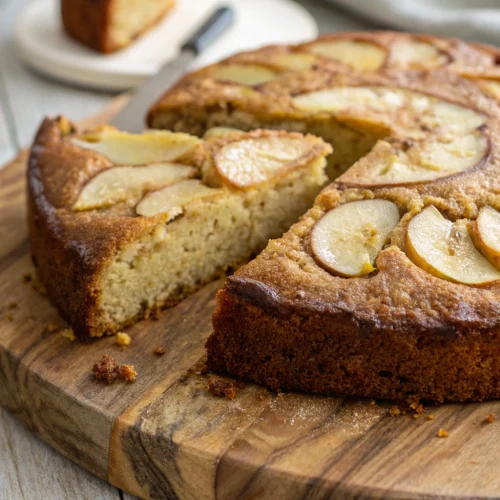 Apple Olive Oil Cake 1