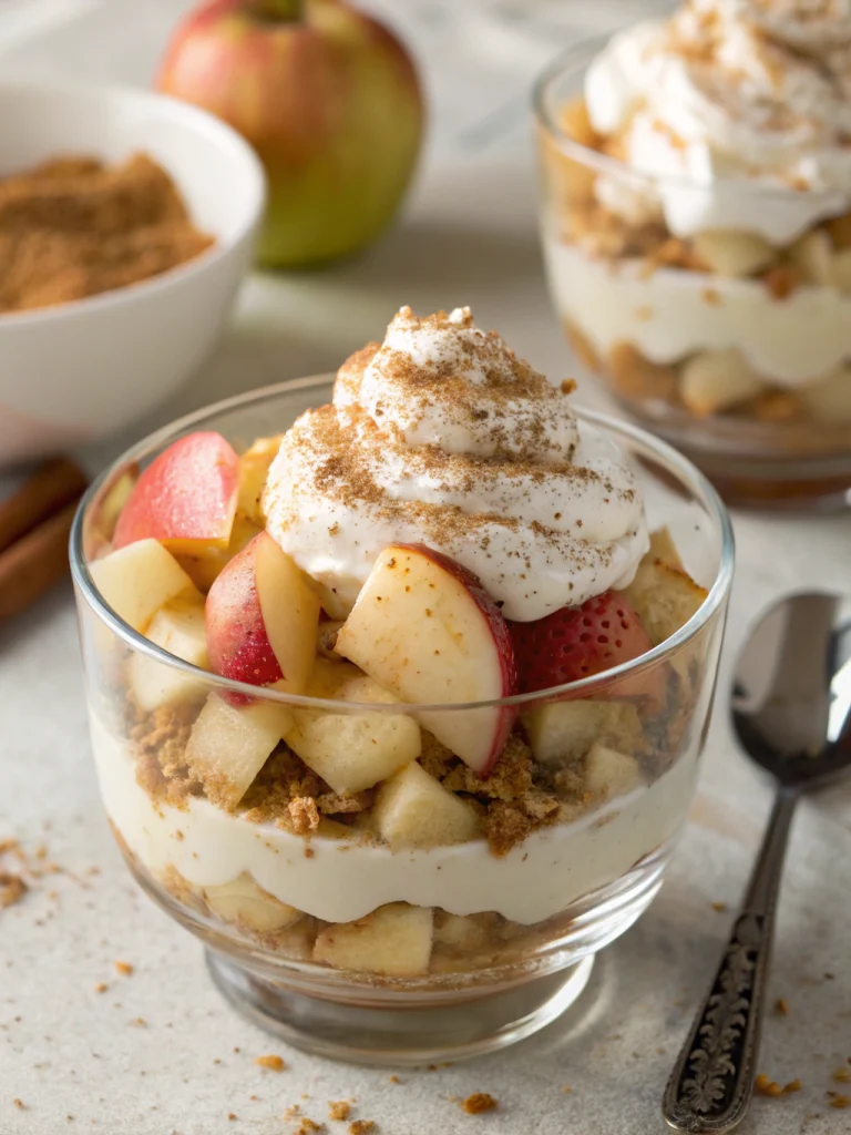 Apple Pie Breakfast Parfait