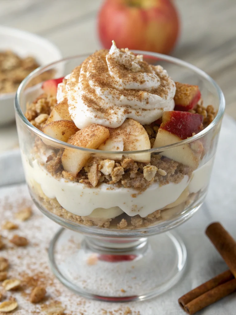 Apple Pie Breakfast Parfait