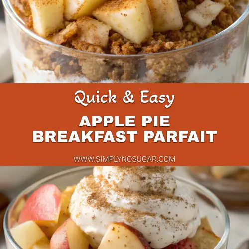Apple Pie Breakfast Parfait pinterest