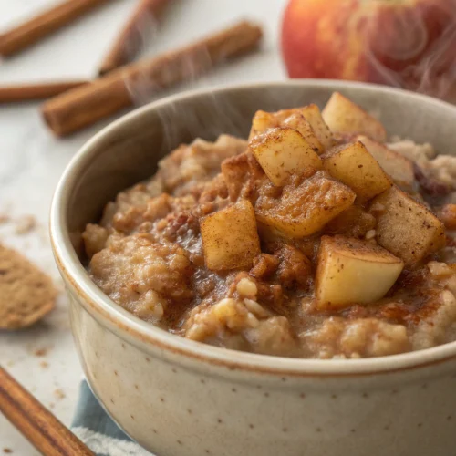 Apple Pie Oatmeal 1
