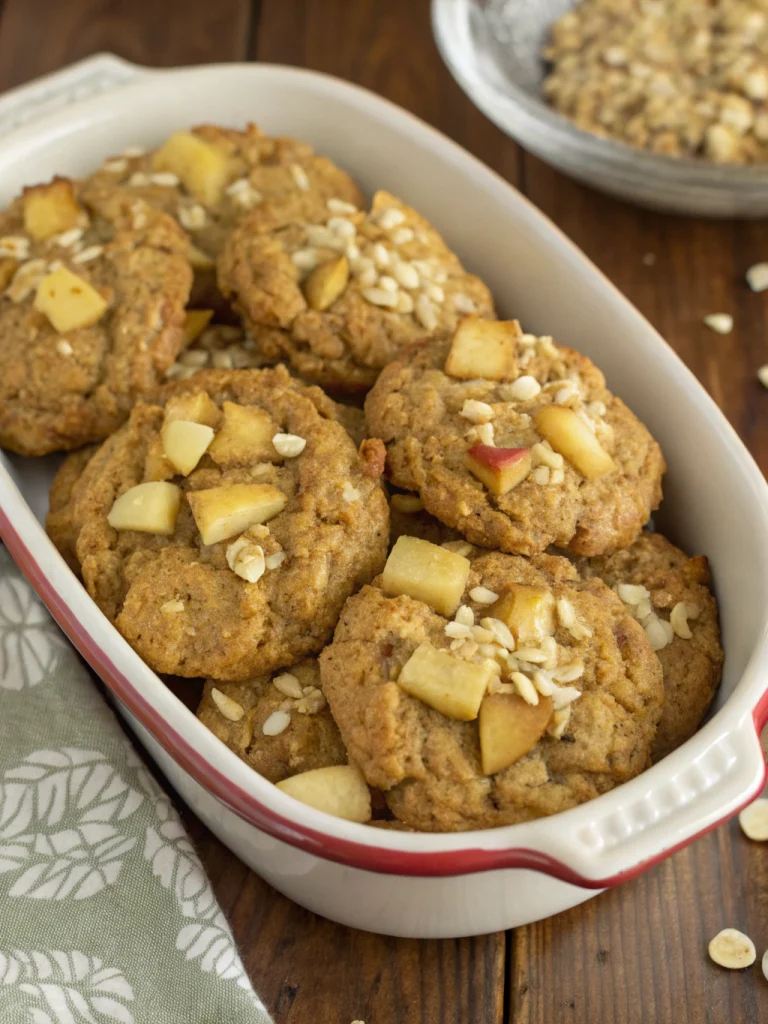Apple Pie Oatmeal Cookies