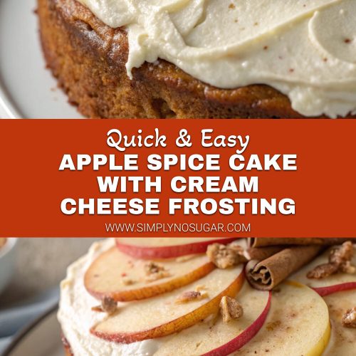 Apple Spice Cake with Cream Cheese Frosting pinterest