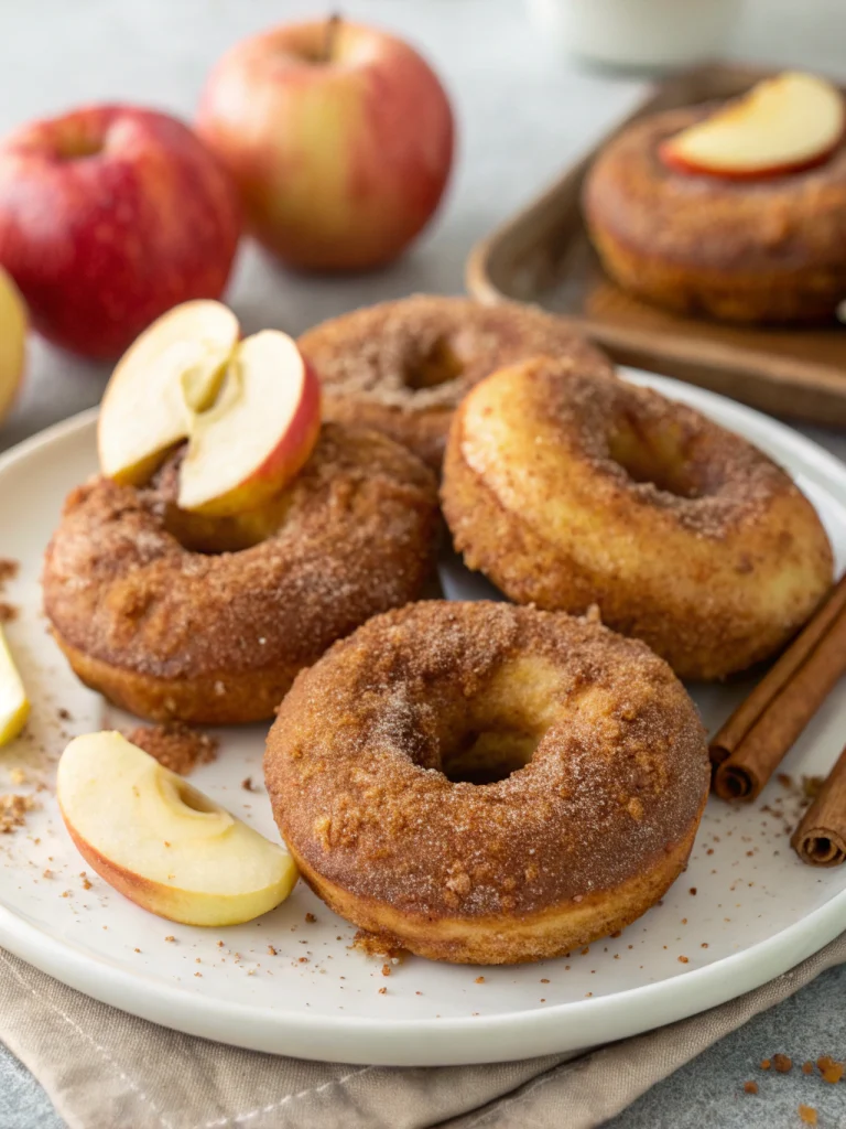 Baked Apple Cider Donuts