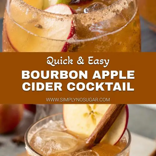 Bourbon Apple Cider Cocktail pinterest