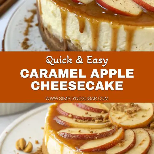 Caramel Apple Cheesecake pinterest