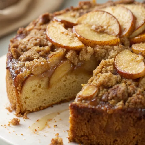 Caramel Apple Crumb Cake 1