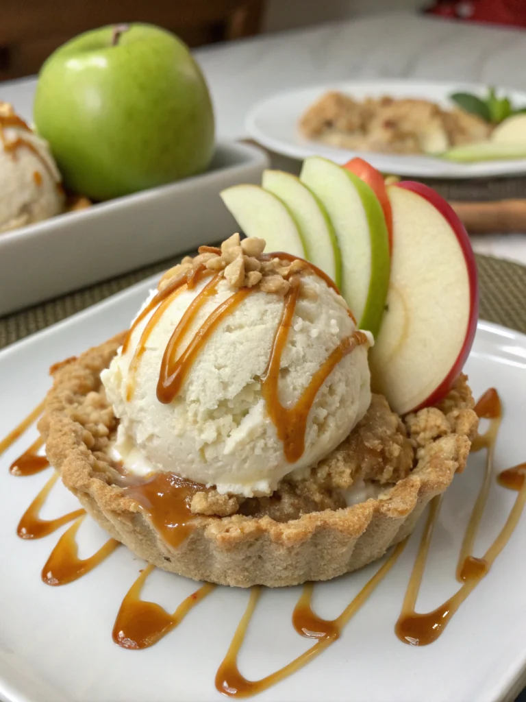 Caramel Apple Pie Ice Cream