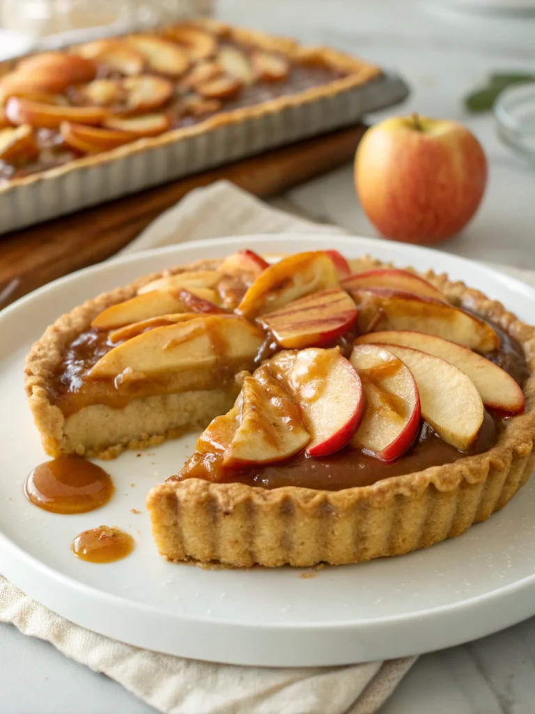 Caramel Apple Pie Moonshine Tart