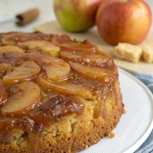 Caramel Apple Upside Down Cake 1