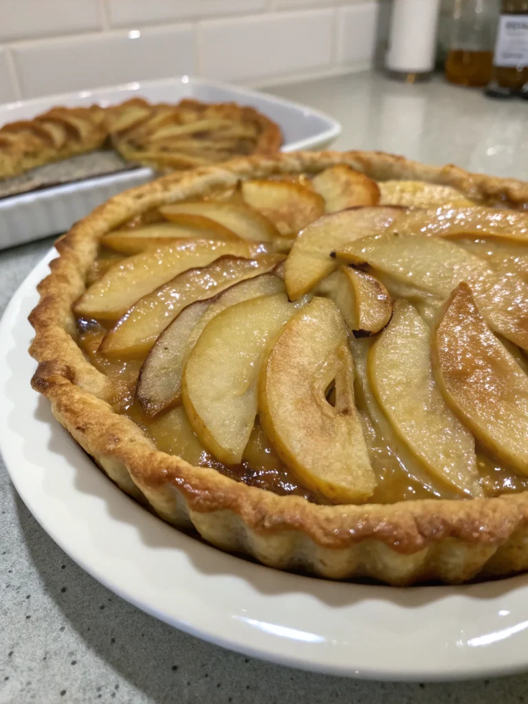 Cardamom and Pear Apple Pie